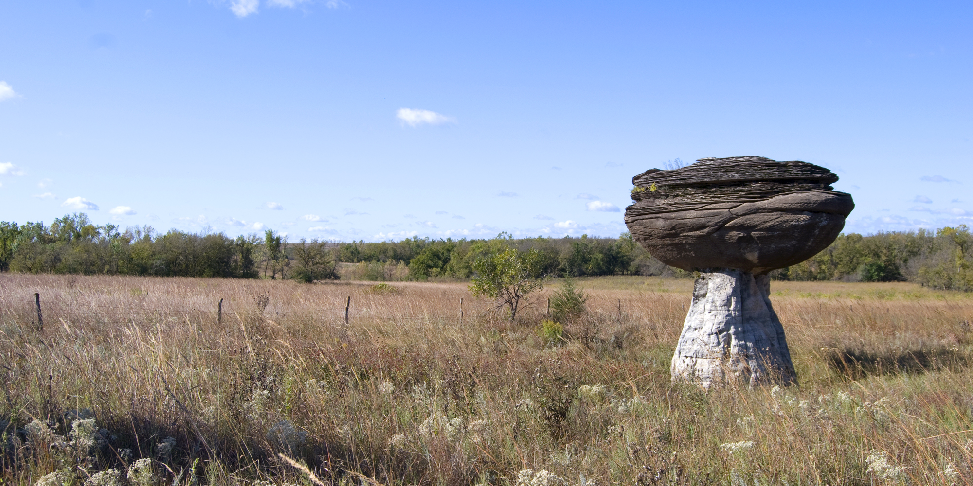 Ellsworth County Mushroom Rock